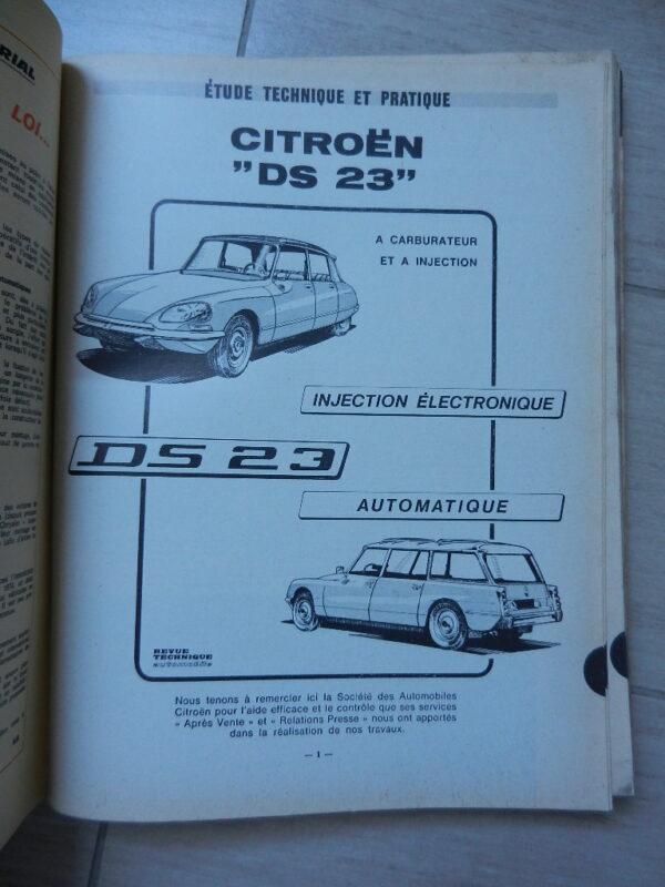 RTA N° 324 Citroën DS 23 – Image 3