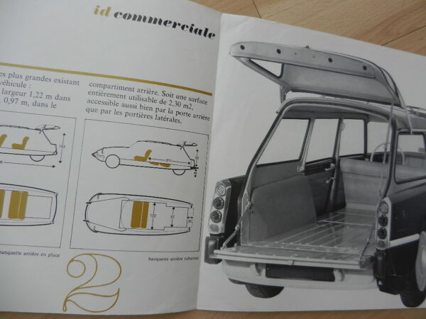 catalogue Citroën ID19 break commercial 1963 – Image 2