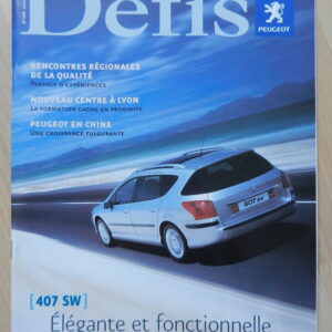 Magazine Auto Peugeot Numéro 14 – Mars 1997 – Collection Vintage – Excellent état