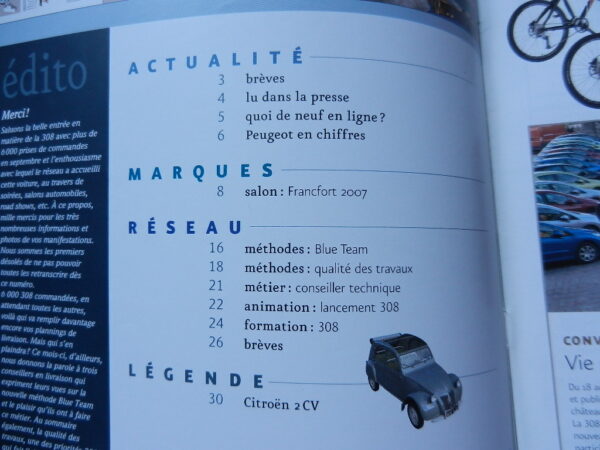 Défis magazine du réseau Peugeot N° 142 octobre 2007 – Image 2