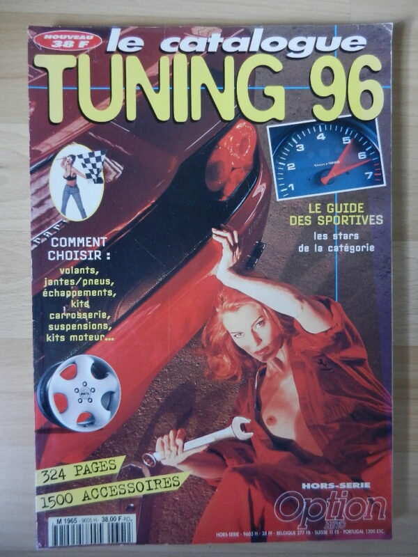 magazine Option Auto le catalogue Tuning 1996