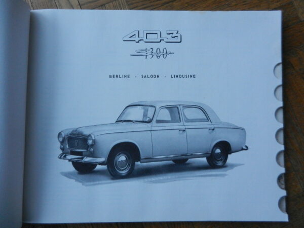 livre La Production Peugeot 1966 – Image 12