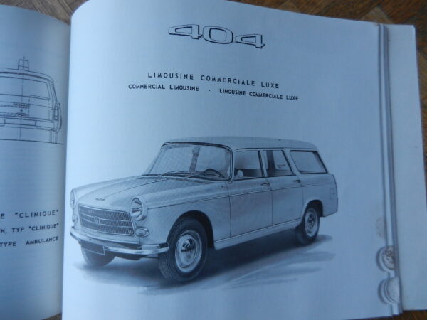 livre La Production Peugeot 1966 – Image 6