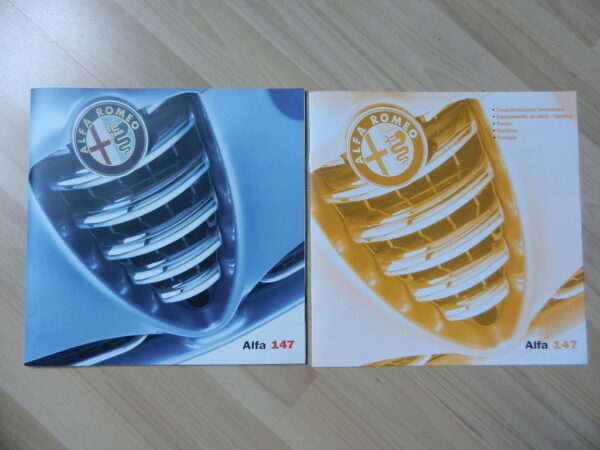 Catalogue Alfa Roméo 147 2000