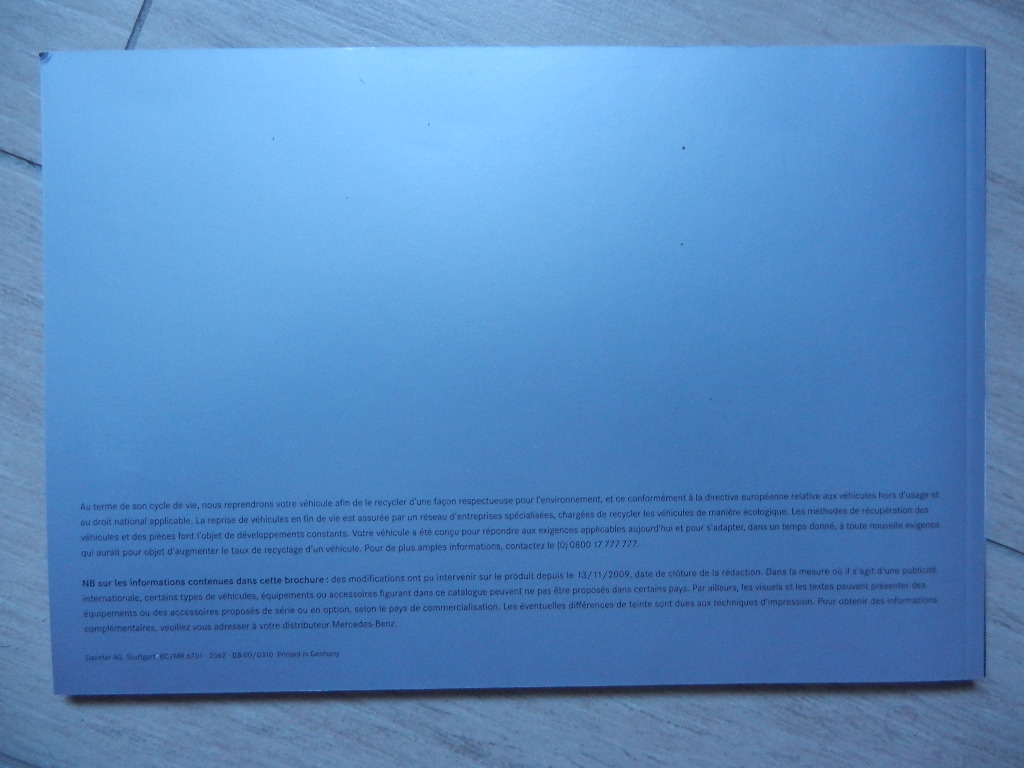 Catalogue Mercedes Benz SLS AMG 2009 - 11 – Image 3