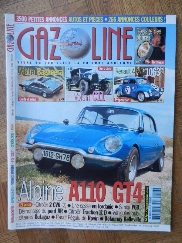 magazine GAZOLINE N° 83