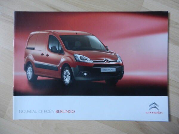 Catalogue Citroën Berlingo 2012