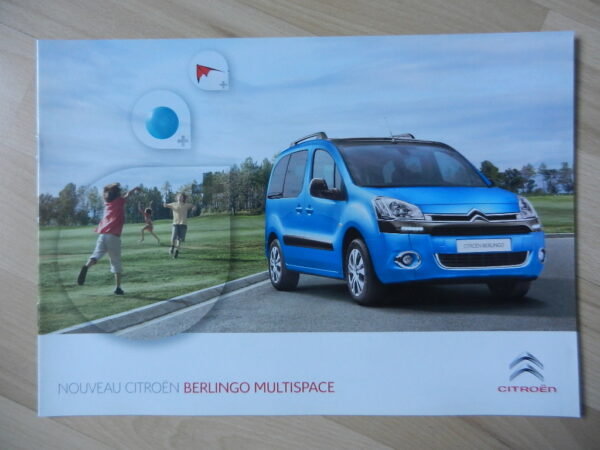 Catalogue Citroën Berlingo Multispace 2012