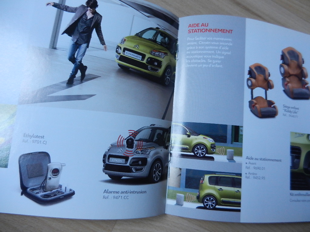 Catalogue Citroën C3 Picasso les Accessoires 2009 – Image 2