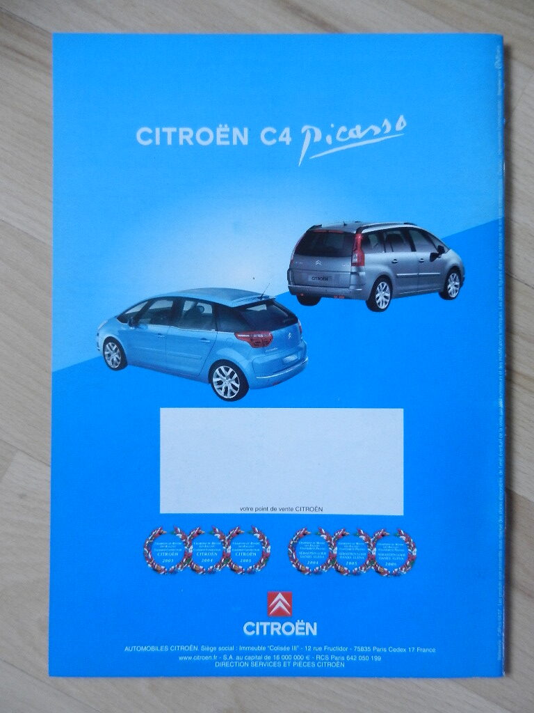Catalogue Citroën C4 Picasso Accessoire 2007 – Image 3