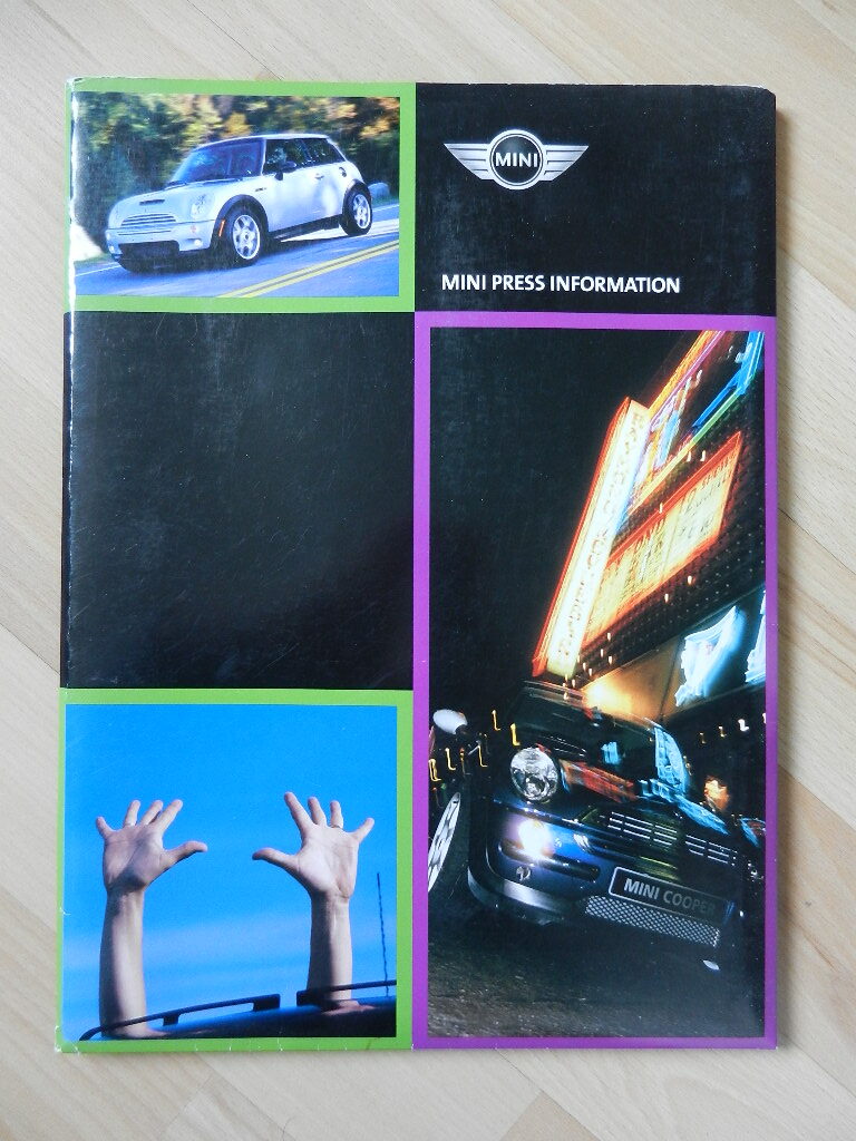 Dossier de presse MINI Cooper & Cooper S 2002 USA