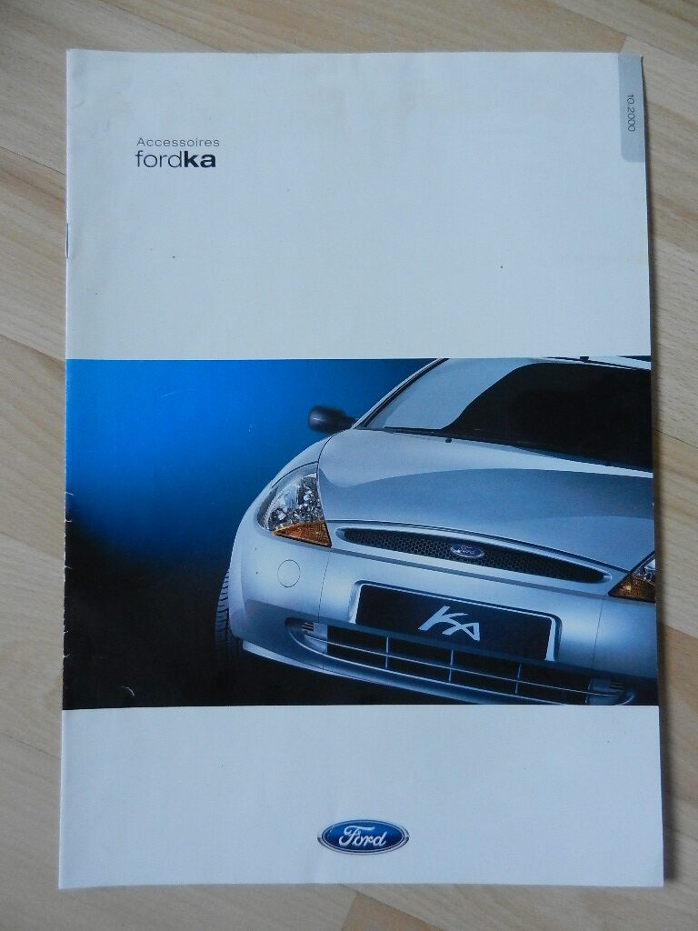 Catalogue Ford Ka Accessoires 2000
