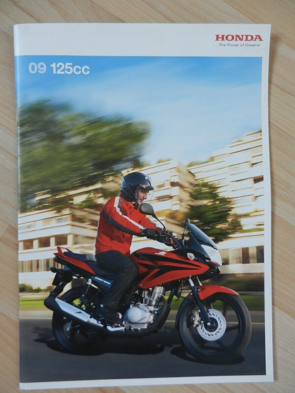 Catalogue Honda 125cc 2009