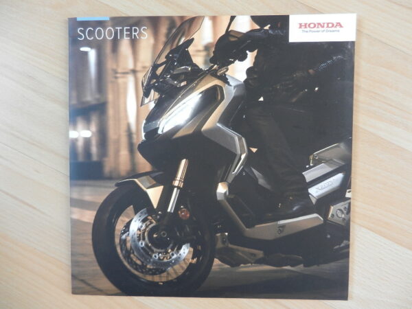 Catalogue Honda Scooters 2017