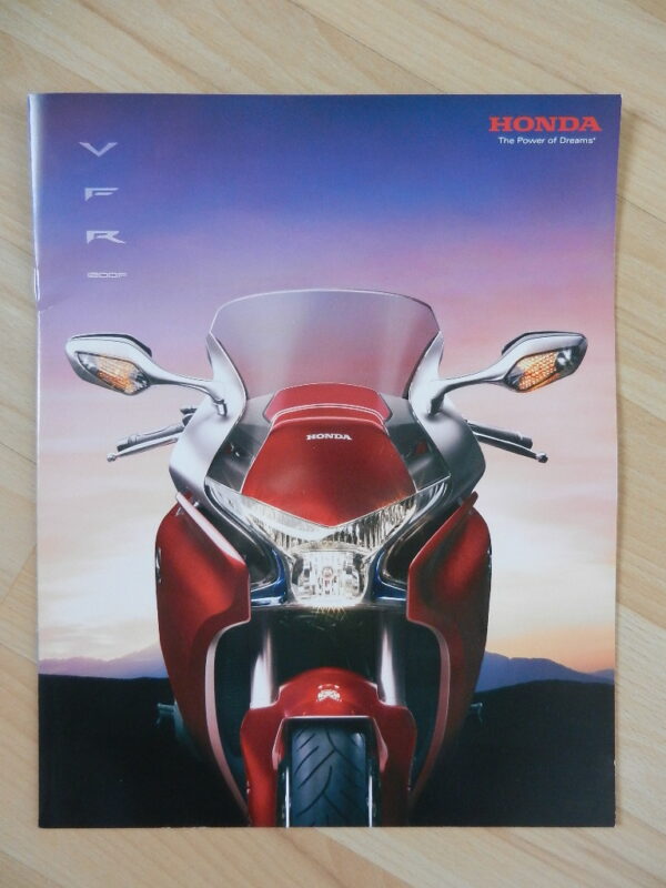 Catalogue Honda VFR 1200F 2010