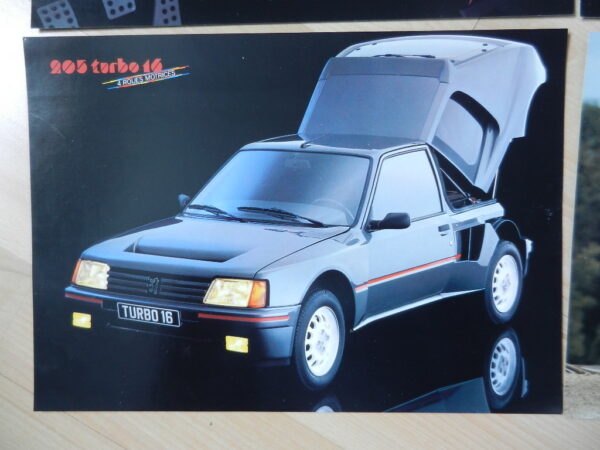 Catalogue / Dossier de Presse Peugeot 205 Turbo 16 1984 – Image 2