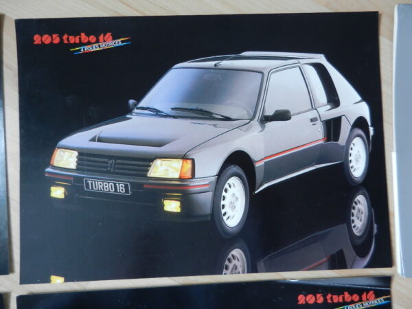 Catalogue / Dossier de Presse Peugeot 205 Turbo 16 1984 – Image 8