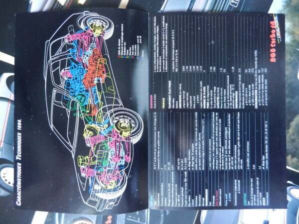 Catalogue / Dossier de Presse Peugeot 205 Turbo 16 1984 – Image 5