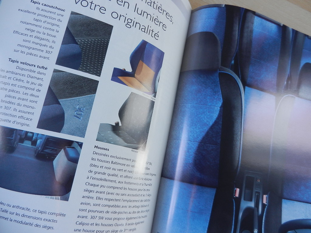 Catalogue Peugeot 307 SW Accessoires 2002 – Image 2