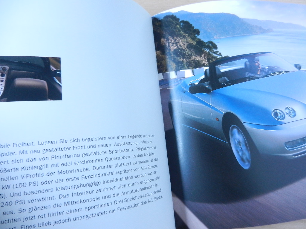 Catalogue Alfa Roméo Gamme 2003 / 2004 Allemagne – Image 3