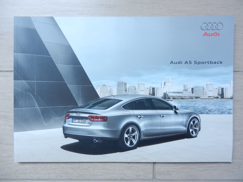 Catalogue AUDI A5 Sportback 2009