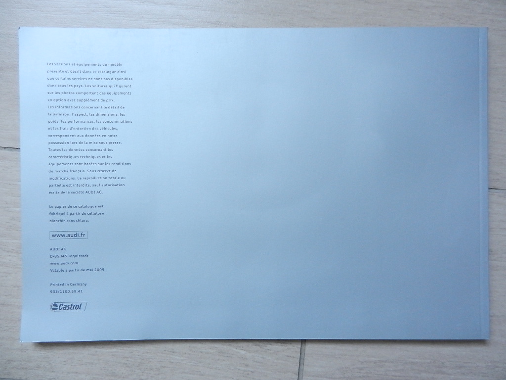 Catalogue AUDI A5 Sportback 2009 – Image 3