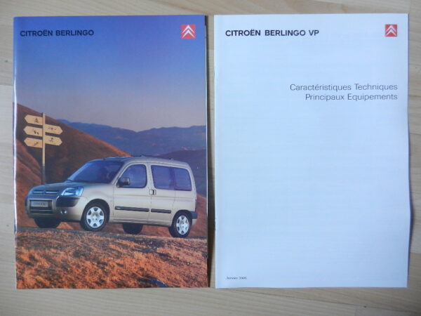 Catalogue Citroën Berlingo 2004