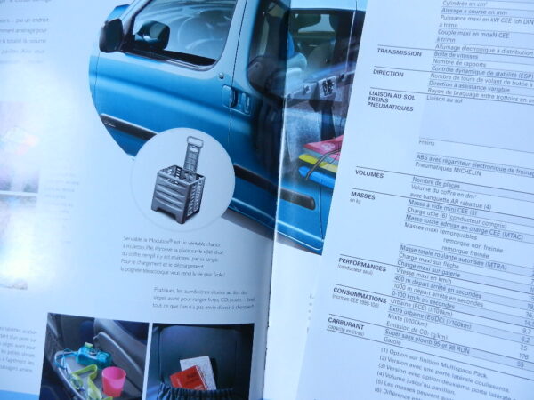 Catalogue Citroën Berlingo 2004 – Image 2