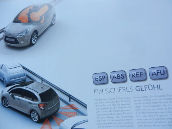 Catalogue Citroën C3 2009 Allemand – Image 2