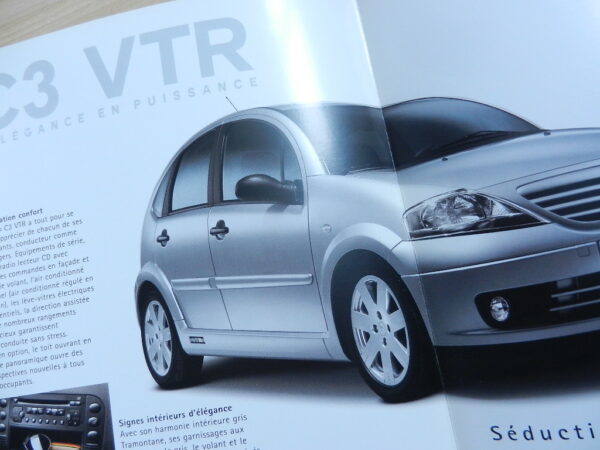 Catalogue Citroën C3 VTR 2005 – Image 2