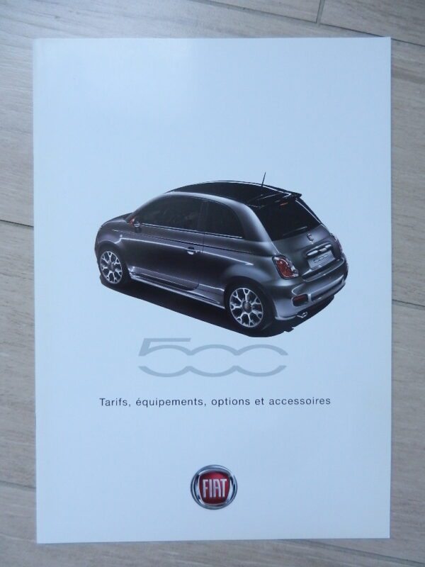 Catalogue Fiat 500 2013