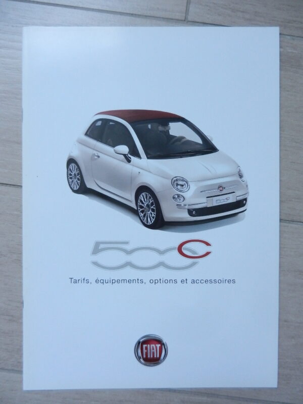 Catalogue Fiat 500 C 2013