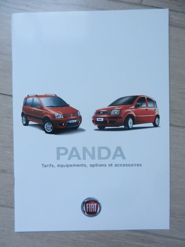 Catalogue Fiat Panda 2012