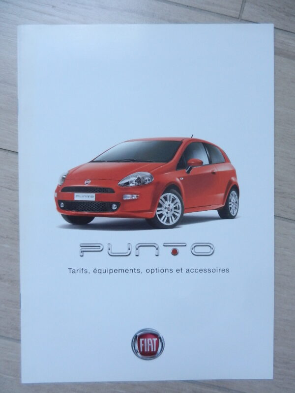 Catalogue Fiat Punto 2013