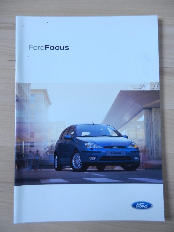 Catalogue Ford Focus 2002