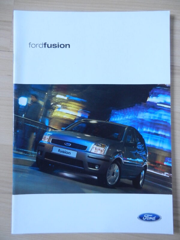 Catalogue Ford Fusion 2002