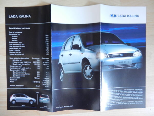 Catalogue LADA Kalina 1119