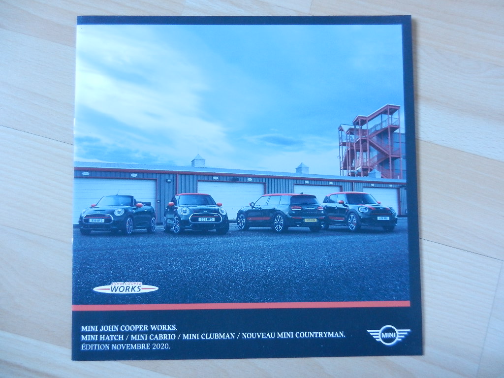 Catalogue MINI John Cooper Works 2020