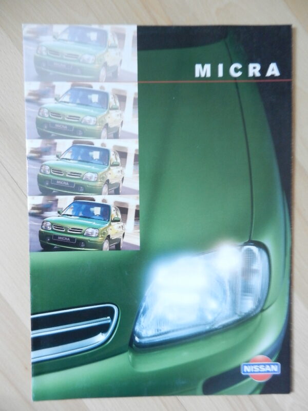 Catalogue Nissan Micra 1998 Suisses