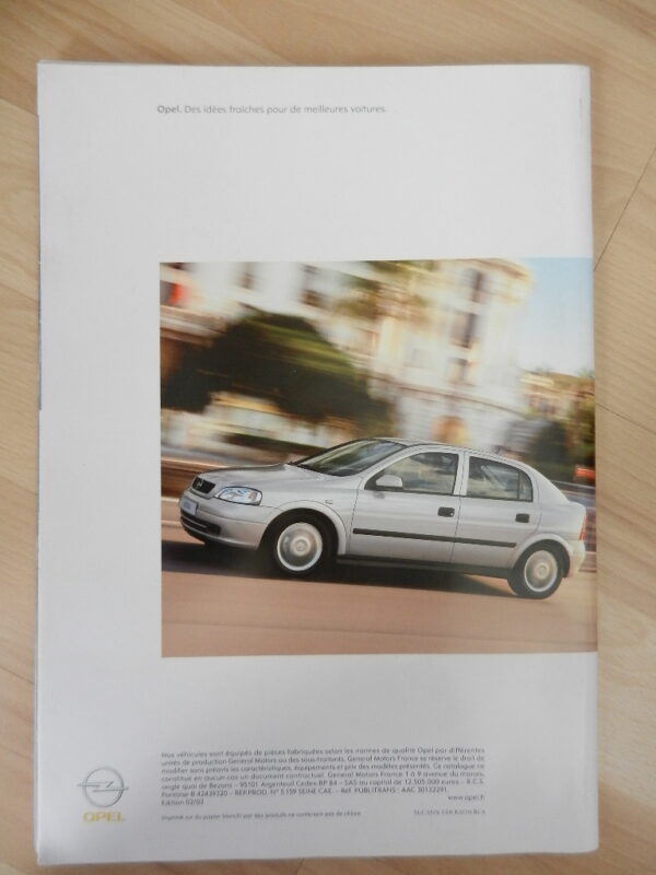 Catalogue Opel Astra 2003 – Image 3