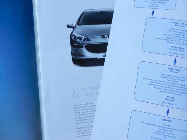 Catalogue Peugeot 407 2005 – Image 2