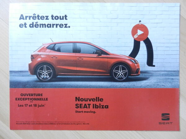 Catalogue Publicitaire SEAT 2017