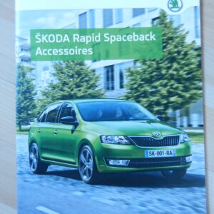 Catalogue Skoda Rapid Spaceback Accessoires 2014
