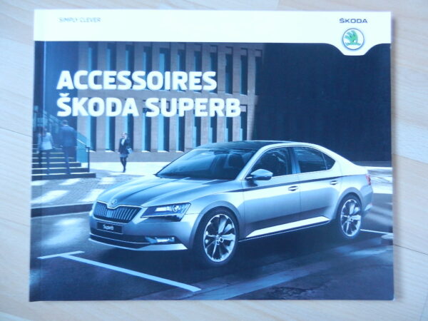 Catalogue Skoda Superb Accessoires 2015