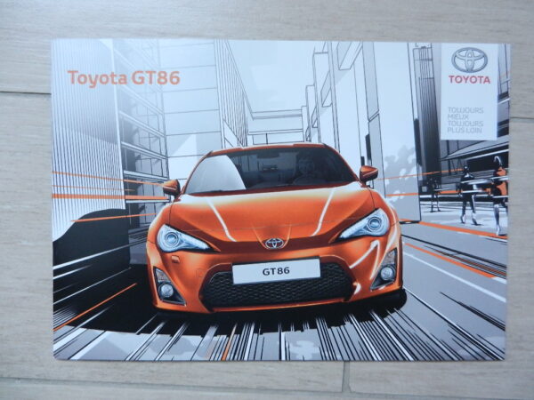 Catalogue Toyota GT86 2012