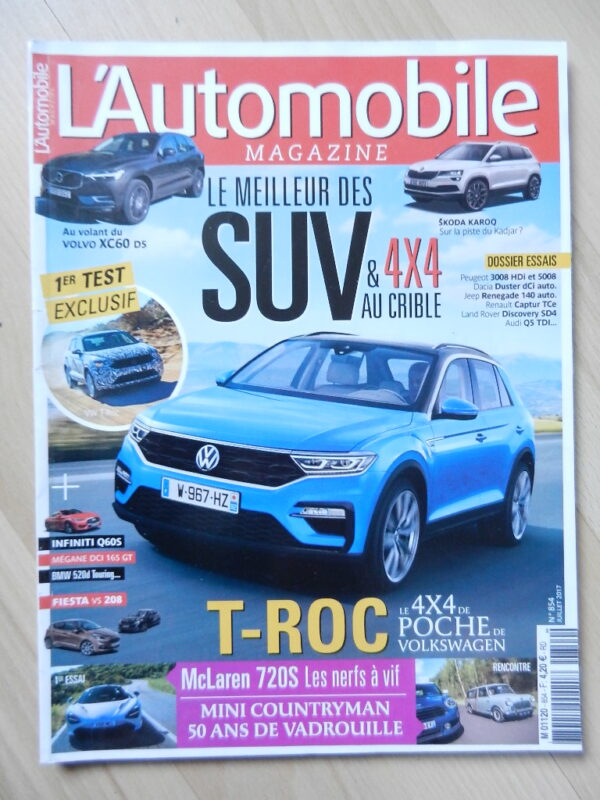 Magazine L'Automobile Magazine N° 854 juillet 2017