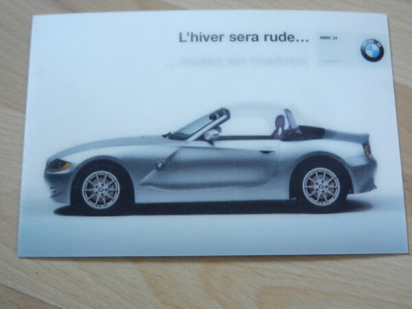 Carte Postal BMW Z4 2005 – Image 2