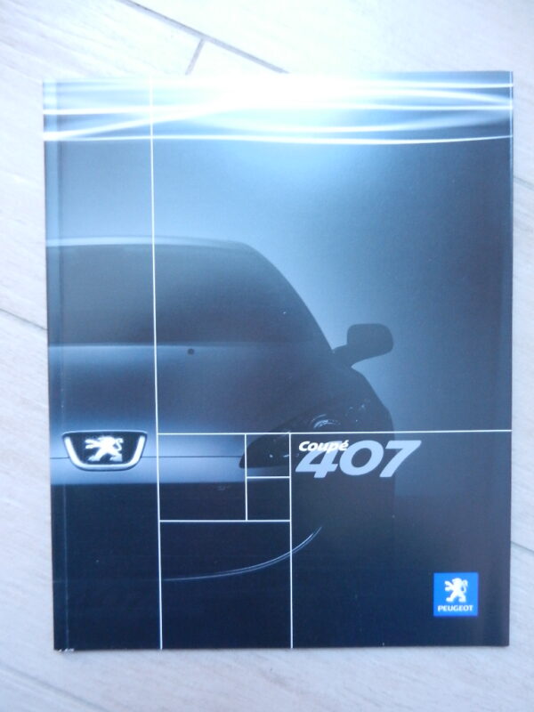 Catalogue Peugeot 407 Coupé 2005 / 10