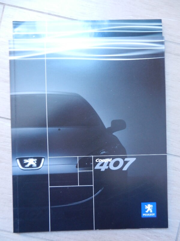 Catalogue Peugeot 407 coupé 2005 / 10