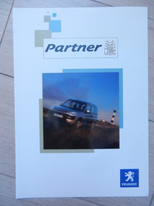 Catalogue Peugeot Partner TOTEM 2005